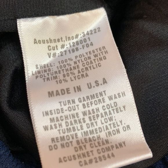 DryJoy by FootJoy Blue Pullover Jacket - Picture 8 of 9